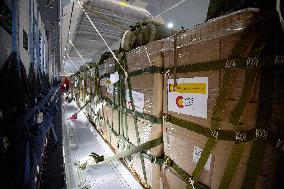 Spanish Foreign Ministry Sends Humanitarian Aid To Gaza