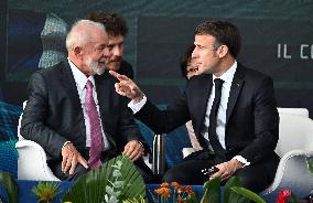 President Macron and Lula launch submarine built in Brazil with French tech