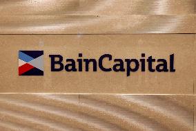 Bain Capital signage and logo