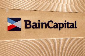 Bain Capital signage and logo