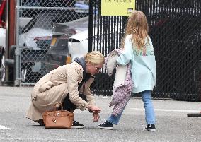 Nicky Hilton Out With Kids - NYC