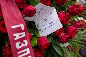 People Lay Flowers For The Victims Of Moscow Attack - Yerevan