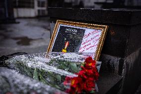 People Lay Flowers For The Victims Of Moscow Attack - Yerevan