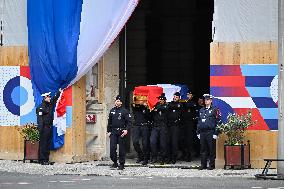 Darmanin Pays Tribute To Slain Officer - Paris