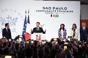 President President Macron Visit Brazil - Day 2