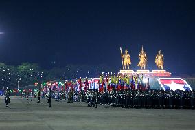 MYANMAR-NAY PYI TAW-79TH ARMED FORCES DAY