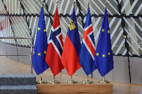 Prime Minister Of Norway At The European Council