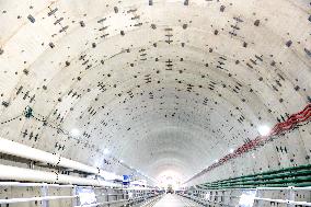 Jiaozhou Bay Second Submarine Tunnel Project Construction in Qingdao