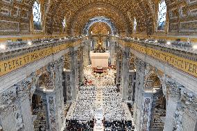 Pope Francis Celebrates The Holy Chrism Mass - Vatican