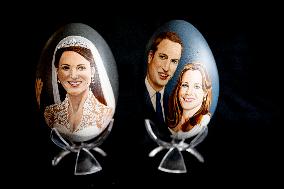 Royals Appear On Easter Eggs