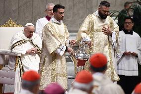 Chrism Mass In Vatican