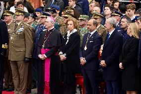Queen Sofia At Celebration Of Christ Of The Good Death - Madrid