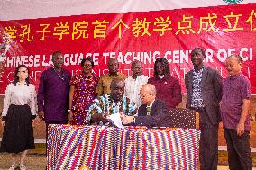 GHANA-KUMASI-CONFUCIUS INSTITUTE-NEW TEACHING CENTER