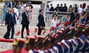 Macron And Lula At The Planalto Palace - Brasilia