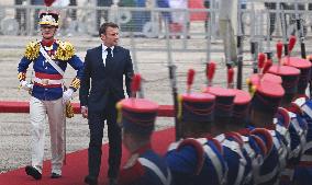 Macron And Lula At The Planalto Palace - Brasilia