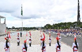 Macron And Lula At The Planalto Palace - Brasilia