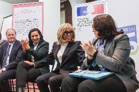 Brigitte Macron Launches "Parents, Let’s Talk Digital" - Paris