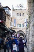 Ramadan At Damascus Gate - Jerusalem