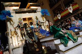 Procession Of The Christ Of Forgiveness In Lorca - Spain