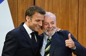 France-Brazil Bilateral Agreement Signing - Brazilia