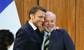 France-Brazil Bilateral Agreement Signing - Brazilia