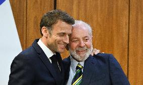 France-Brazil Bilateral Agreement Signing - Brazilia