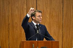 France-Brazil Bilateral Agreement Signing - Brazilia