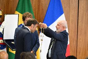 France-Brazil Bilateral Agreement Signing - Brazilia