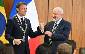 France-Brazil Bilateral Agreement Signing - Brazilia