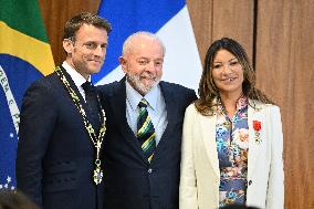 France-Brazil Bilateral Agreement Signing - Brazilia