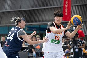 (SP)SINGAPORE-BASKETBALL-FIBA 3X3 ASIA CUP-WOMEN-CHN VS TPE