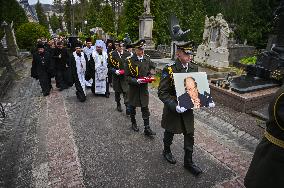 Funeral of Ihor Yukhnovskyi in Lviv