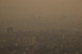 Pollution Level Increases In Kathmandu, Nepal.