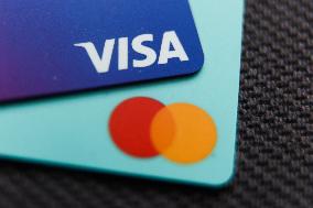 Visa, MasterCard And Revolut Photo Illustrations