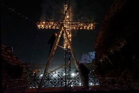 Ways Of The Cross At The Colosseum On Good Friday