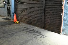 NYPD Investigating Racial Slur Spray-Painted Outside Black-Owned Restaurant