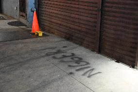 NYPD Investigating Racial Slur Spray-Painted Outside Black-Owned Restaurant