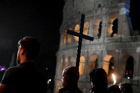 Pope Francis Skips Good Friday Procession at Rome's Colosseum - Rome
