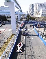 Tokyo hosts Japan's 1st Formula E electric motorsports race