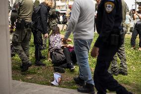 Protest in Jerusalem for Ceasefire