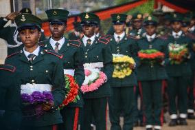 17 Military Personnel Killed In Okuama In Delta State, Laid To Rest In Abuja, Nigeria.