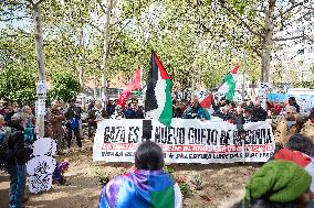 Demonstration in solidarity with Palestine - Madrid