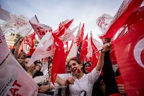 Ekrem Imamoglu Rally - Istanbul