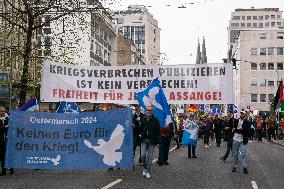 Easter Peace March In Duesseldorf