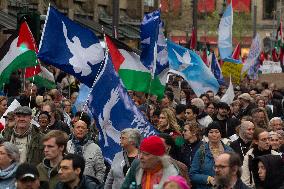 Easter Peace March In Duesseldorf