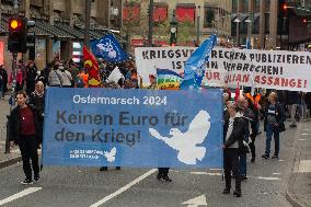 Easter Peace March In Duesseldorf