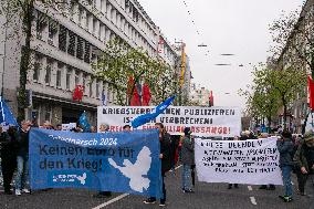 Easter Peace March In Duesseldorf