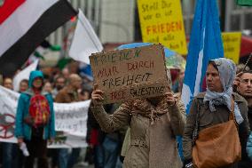 Easter Peace March In Duesseldorf