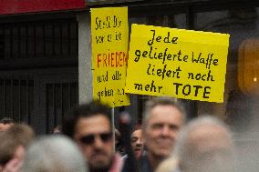 Easter Peace March In Duesseldorf