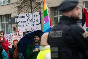 Easter Peace March In Duesseldorf